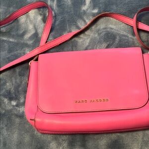 Marc Jacobs Vibrant Pink Crossbody Bag